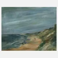 Erich Goldstaub, "Nest an der Ostsee", 1930, Öl auf Leinwand