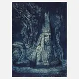Prof. Ernst Fuchs, "Das Tier der Romantik"