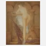 Wolfgang Fratscher, "Metamorphose", Farboffset auf Velin