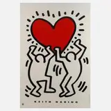 Keith Haring, Plakat, Farbsiebdruck