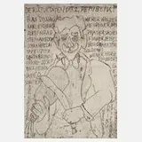 Alfred Hrdlicka, "Die Kulturtaten der 2. Republik", Radierung
