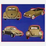 Hans-Jürgen Kuhl, VW Käfer, Farbserigraphie