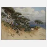 An der Küste by Willem Johannes Martens, Aquarell, sold Nov 2022
