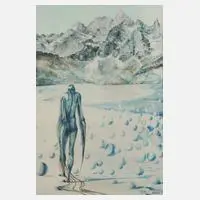 Andrzej Wronsky, Im Gebirge, Mischtechnik