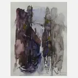 Manfred Feiler, "Abend in Venedig", Aquarell