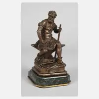 Le Bourg, "Le Travail", Bronze