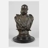 Hans Schwathe, Büste Kaiser Franz Josef I., 1889, Bronze