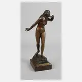 Adolf Müller-Crefeld, Nymphe an der Quelle, Bronze
