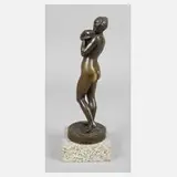 Charles Auguste Fraikin, Venus mit Taube, Bronze