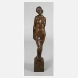 Albert Wiegand, weiblicher Akt, 1919, Bronze
