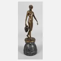 Hans Keck, Wasserträgerin, Bronze