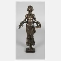 Hans Schaefer, Schlangenbeschwörerin, Bronze