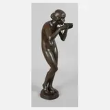 Prof. Victor Heinrich Seifert, große "Trinkende", Bronze