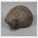 Louise Scherf, kleiner Igel, Bronze
