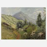 Ludwig von Andok, Weg in Gebirgslandschaft