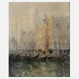 Benali, Dogenpalast in Venedig, Öl auf Leinwand