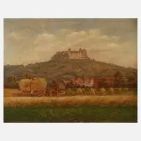 Walter Küpfer, Festung Coburg, 1914, Öl auf Leinwand