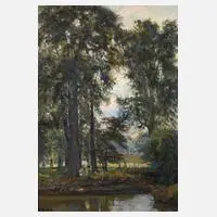 Karl Ouren, "Mineral Spring", 1913, Öl auf Leinwand