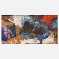 Rudolf Bögel, Farbkomposition, 1970, Mischtechnik