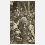 Albrecht Durer, "Die Kreuztragung", Kupferstichpassion