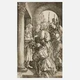 Albrecht Durer, "Christus vor Pilatus", Kupferstichpassion