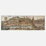 Hartmann Schedel, Ulm, aquarellierter