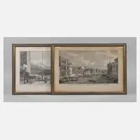 Antonio Visentini, Der Markusplatz in Venedig, Radierung