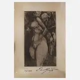 Prof. Ernst Fuchs, "Der Tod und das Mädchen"