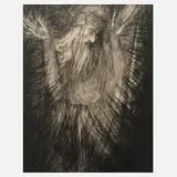 Prof. Ernst Fuchs, "Samson prophezeit"