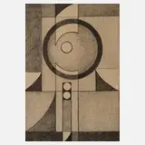 Vilhelm Bjerke-Petersen, Komposition, Lithographie