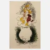 Georges Braque, "Le Bouquet", Farblithographie auf Velin von Arches