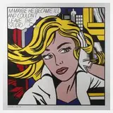 Roy Lichtenstein, "m...maybe", 1965, Farbserigraphie