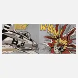 "Whaam" by Roy Lichtenstein, Farboffset, sold Aug 2022