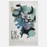 Ernst Wilhelm Nay, Plakat Folkwang Museum Essen, Farblithographie