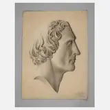 Wilhelm Tittel, Reliefzeichnung, Zeichnung