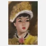 Jean-Gabriel Domergue, Mädchenportrait