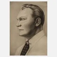 Walther Gasch, Portrait Göring, 1938, Radierung