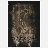 Michael Morgner, "Ecce Homo", Tusche auf leichtem Karton