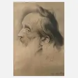 Prof. Richard Müller, Männerportrait, 1912, Heliogravüre