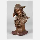 Georges Van der Straeten, Herrenbüste, Bronzes