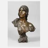 "Mireille" by Emmanuel Villanis, Bronze, sold Aug 2022