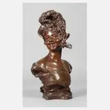 Georges Van der Straeten, Damenbüste, Bronzes
