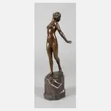 Rudolf Kaesbach, Akttänzerin, Bronze