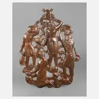 Karl Dörrfuß, allegorisches Kupferrelief