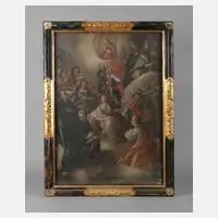 Die 14 Nothelfer, Barock, Öl auf Leinwand