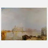 Hamacher, Venedigansicht, Öl auf Leinwand
