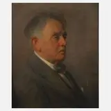 Carl Hansen, "Der bedeutende Pianist ...", Öl auf Leinwand