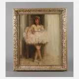 Julius Horn, Ballerina, Öl auf Leinwand