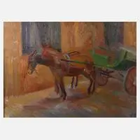 "Æsler" by Jørgen Jensen, Öl auf Leinwand, sold Mar 2022