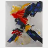 Isabell Schardt, Farbkomposition, Acryl und Sand auf Leinwand und Keilrahmen
